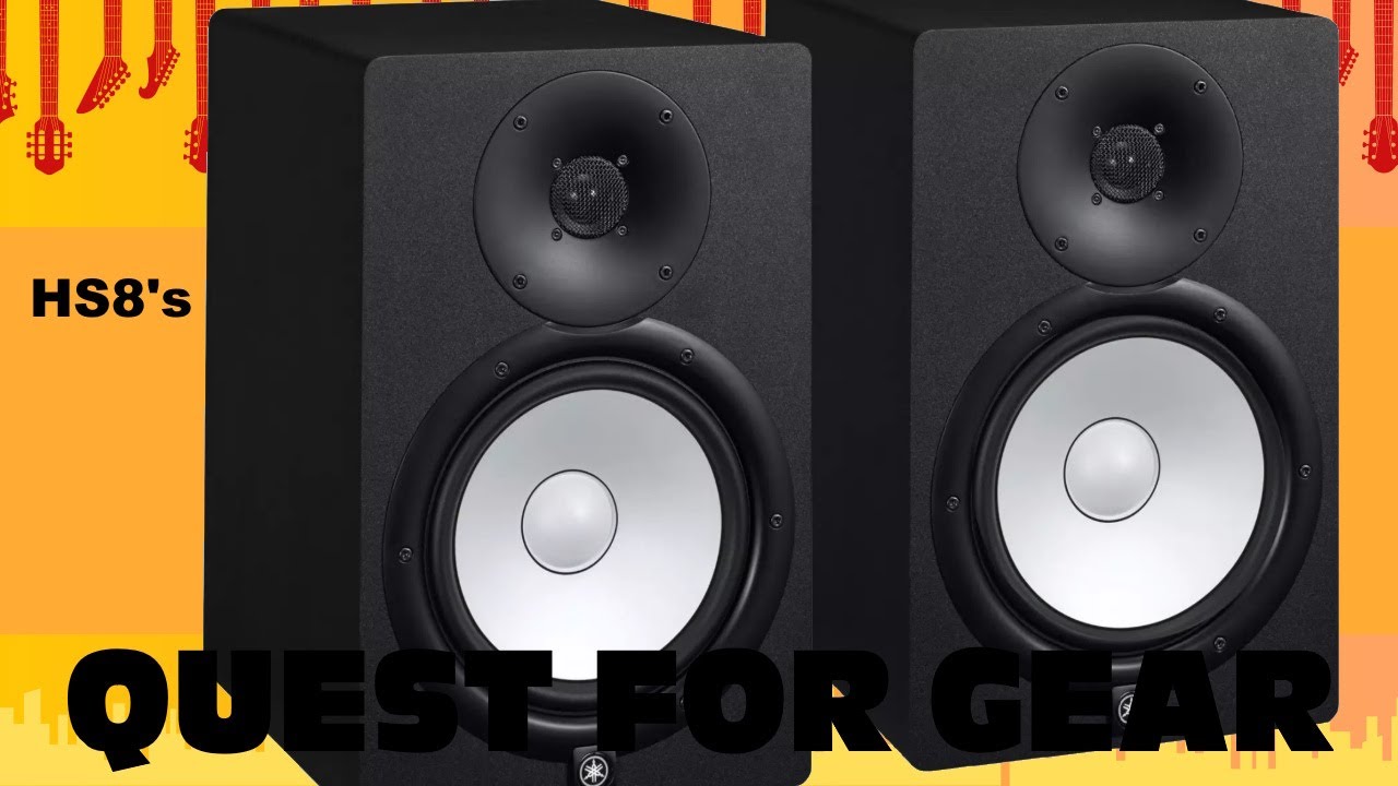 Студийные мониторы Yamaha HS8 — распаковка и первые впечатления