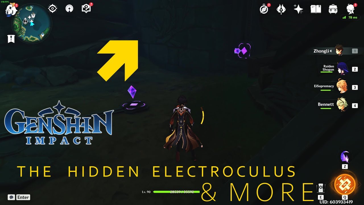 The Last 2 Hidden Electroculus in Shirikoro Peak - Genshin Impact 2.2