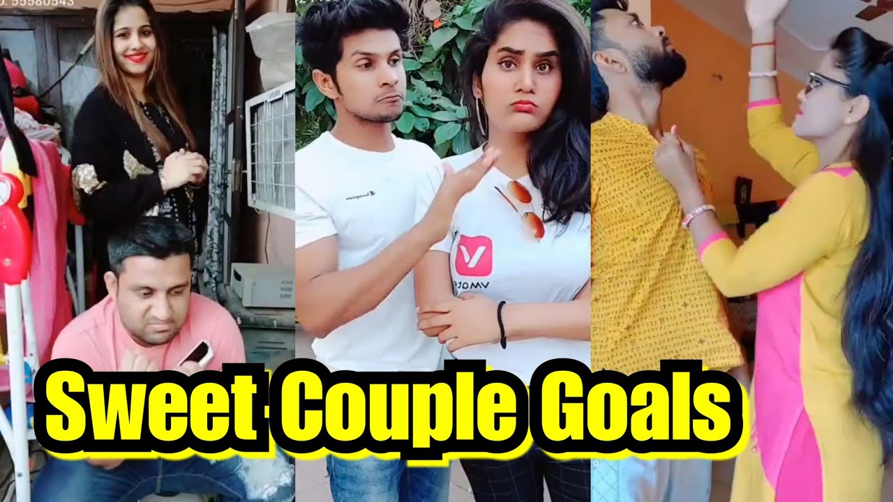 Trending Cute Romantic Couples Videos ❤️ || Couple Goals 🥰 || VMate Romantic Vines 🤩 || VMate