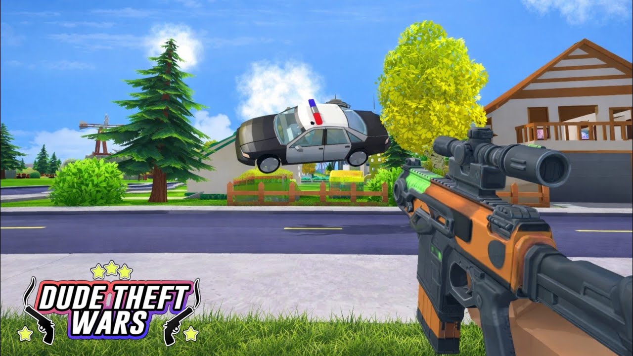 Akhirnya Ada Senjata Baru di Dude theft wars