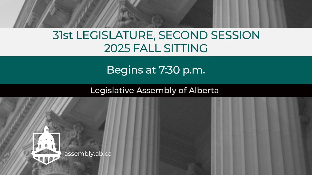 October 27th, 2025 - Evening Session - Legislative Assembly of Alberta