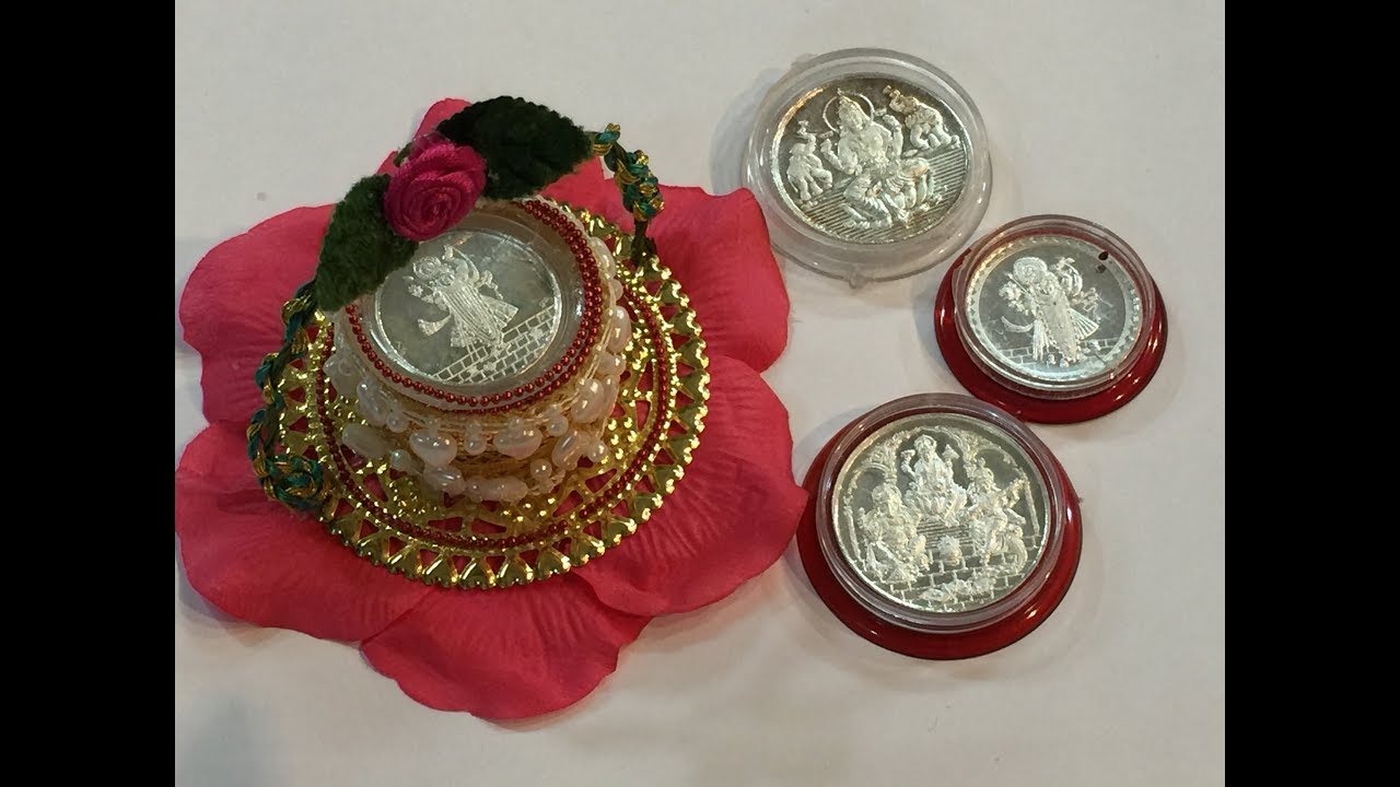 Silver coin gift packing ll 2 ll