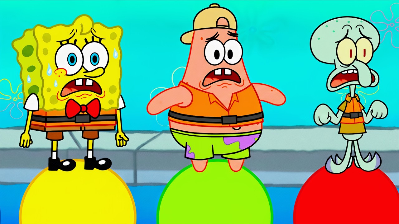 SpongeBob Swimming Pool Funny Animation!