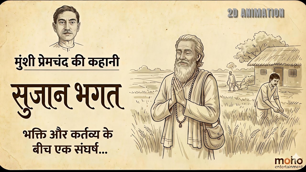 सुजान भगत : मुंशी प्रेमचंद की कहानी | Sujan Bhagat – Munshi Premchand | 2D Animated Story
