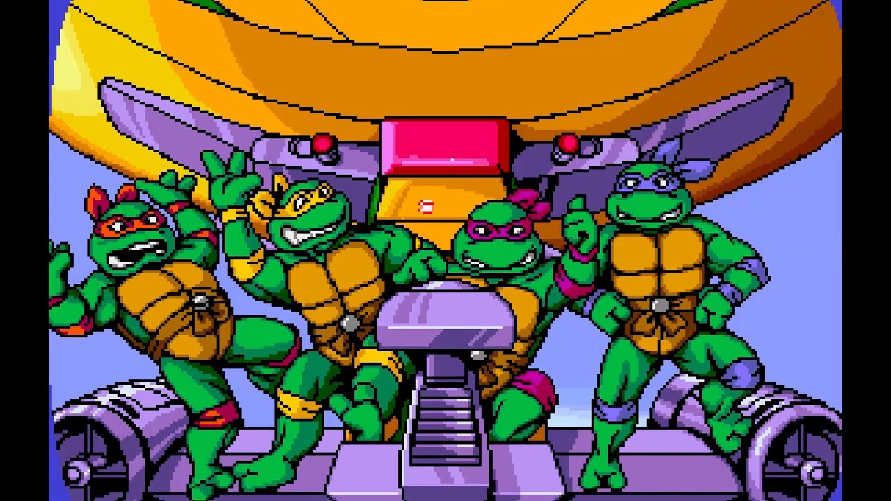 Teenage Mutant Ninja Turtles: Turtles in Time - Arcade - ending