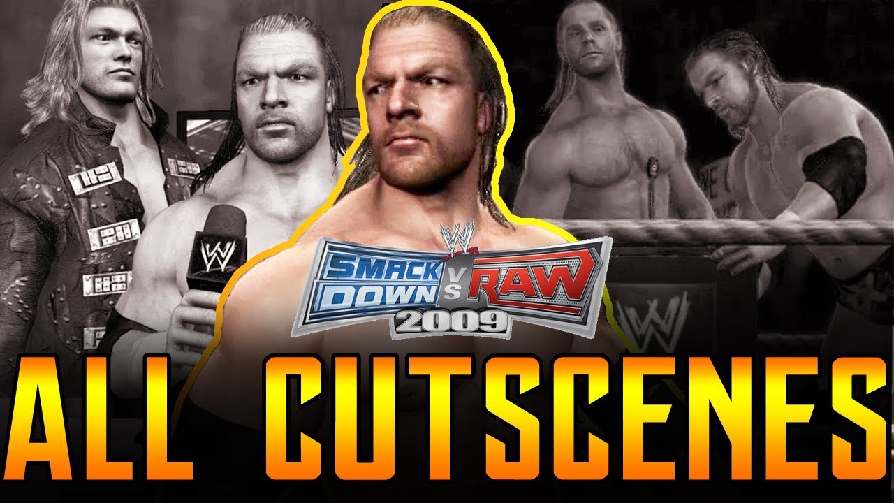 WWE Smackdown Vs Raw 2009 — ВСЕ ВЫРЕЗАННЫЕ СЦЕНЫ — Дорога к Рестлмании (Triple H)