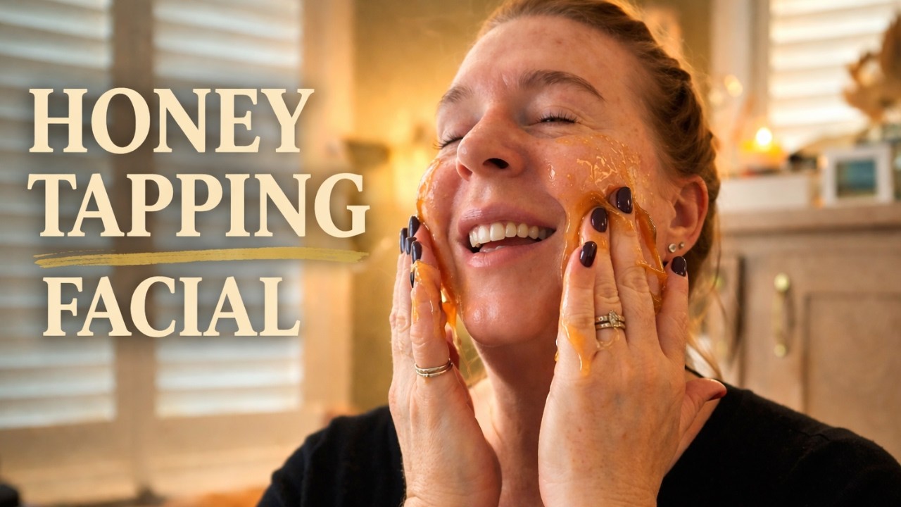 Honey Tapping Facial Moment 