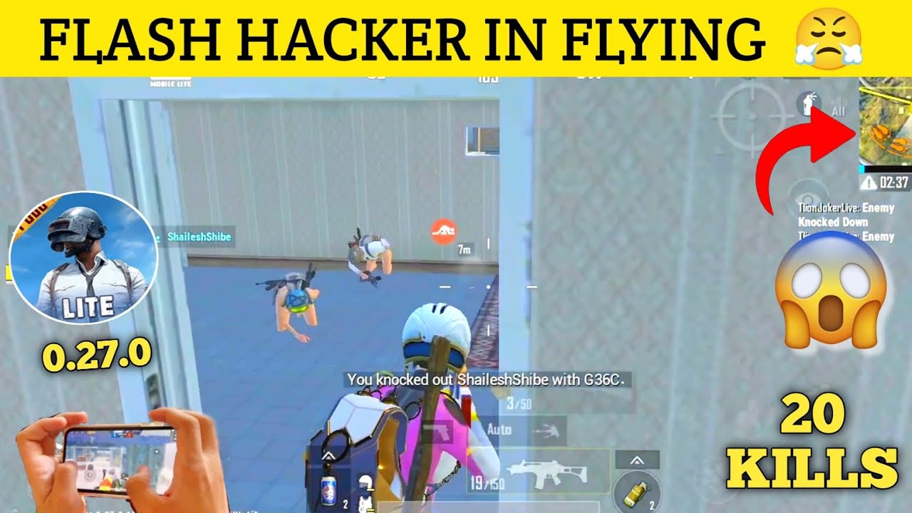 😱 SOLO VS SQUAD 🔥 20 KILLS CHICKEN DINNER | MONSTER HACKER ENTRY | PUBG MOBILE LITE 🚀