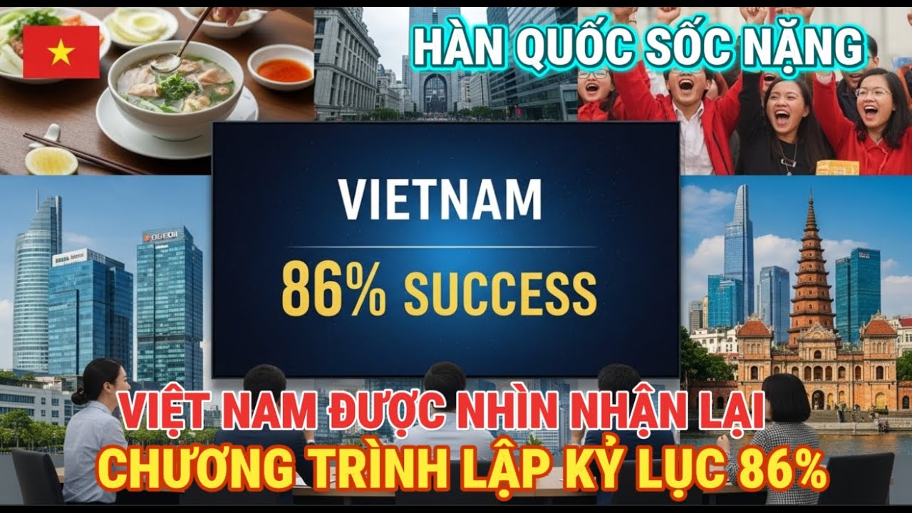 Tỷ suất xem Hàn Quốc tăng vọt 86%! 🏆 Chương trình đặc biệt về Việt Nam lập kỷ lục mới nhất hôm nay!