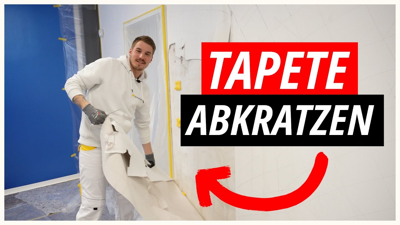 TAPETE ENTFERNEN LEICHT GEMACHT! Mit DIESEN TIPPS kriegst du JEDE TAPETE AB!