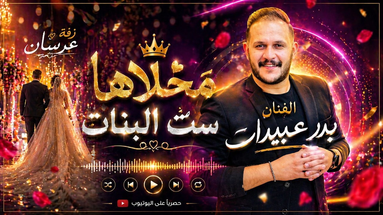 زفة العرسان 2025 _ محلاها ست البنات _ قوليلي وين اربيتي _ بدر عبيدات _ اغاني زفات _ ميدلي زفة _ زفه