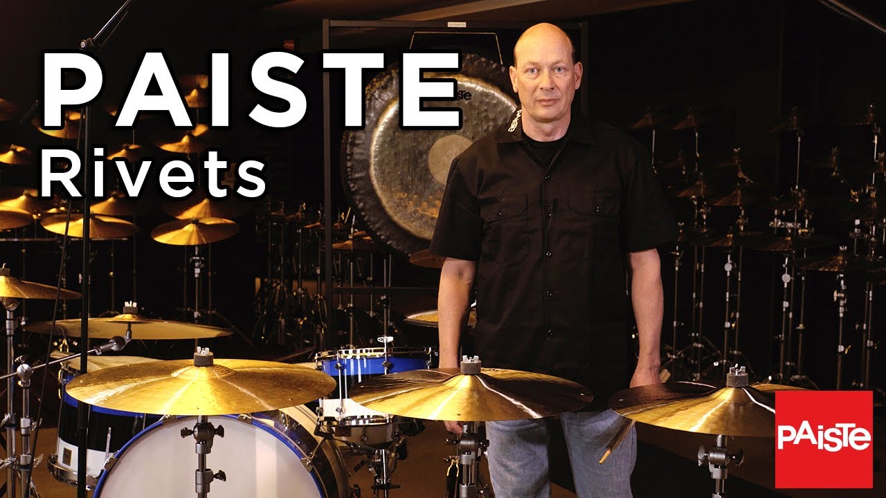 PAISTE CYMBALS - Rivets in cymbals