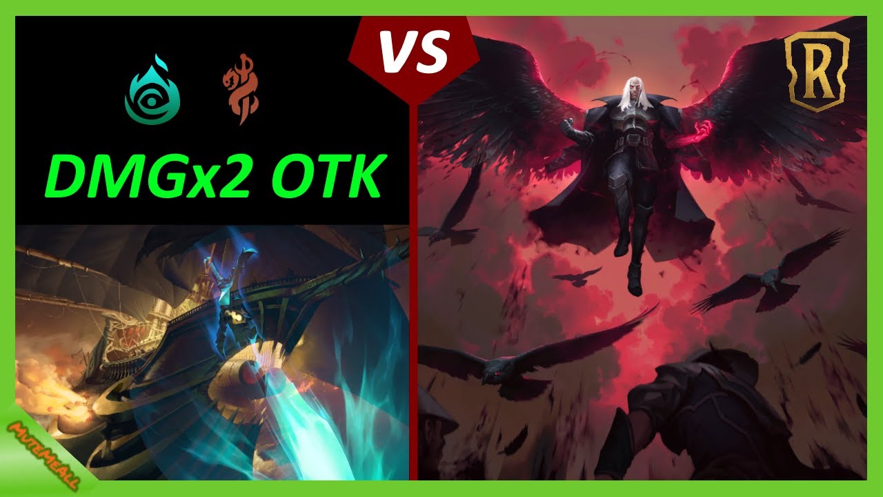 |LoR| DMGx2 OTK |vs| TF Swain, stealing my Ledros -.-
