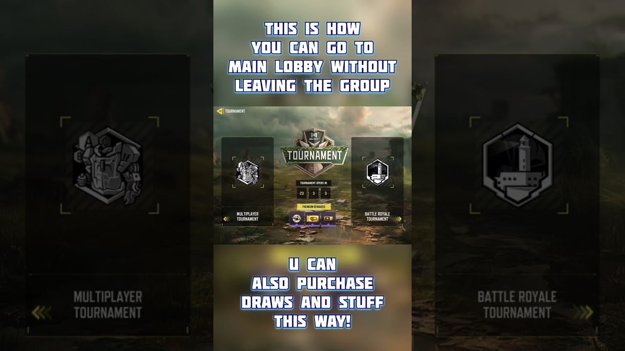 How to go to main lobby without leaving the group 🤫 | 