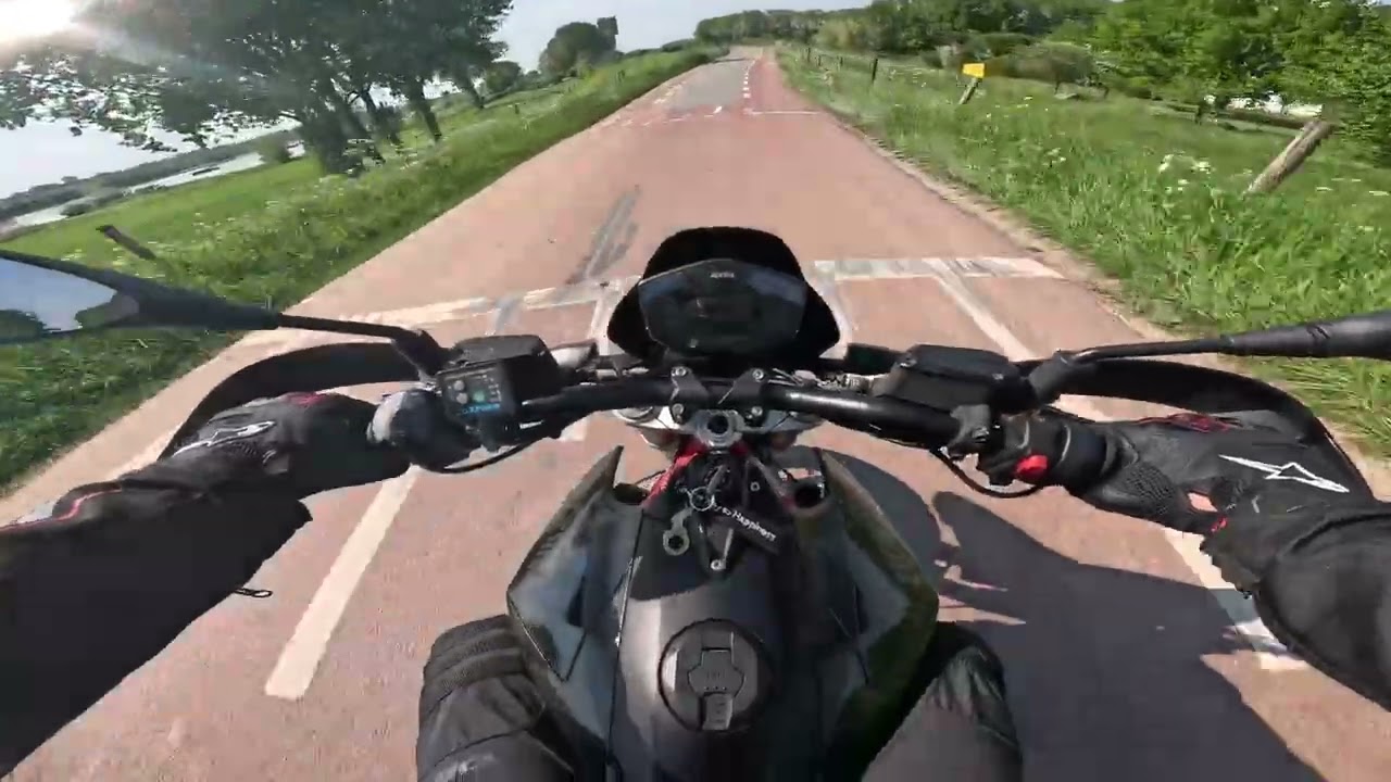 roaming peacefully on my motorcycle