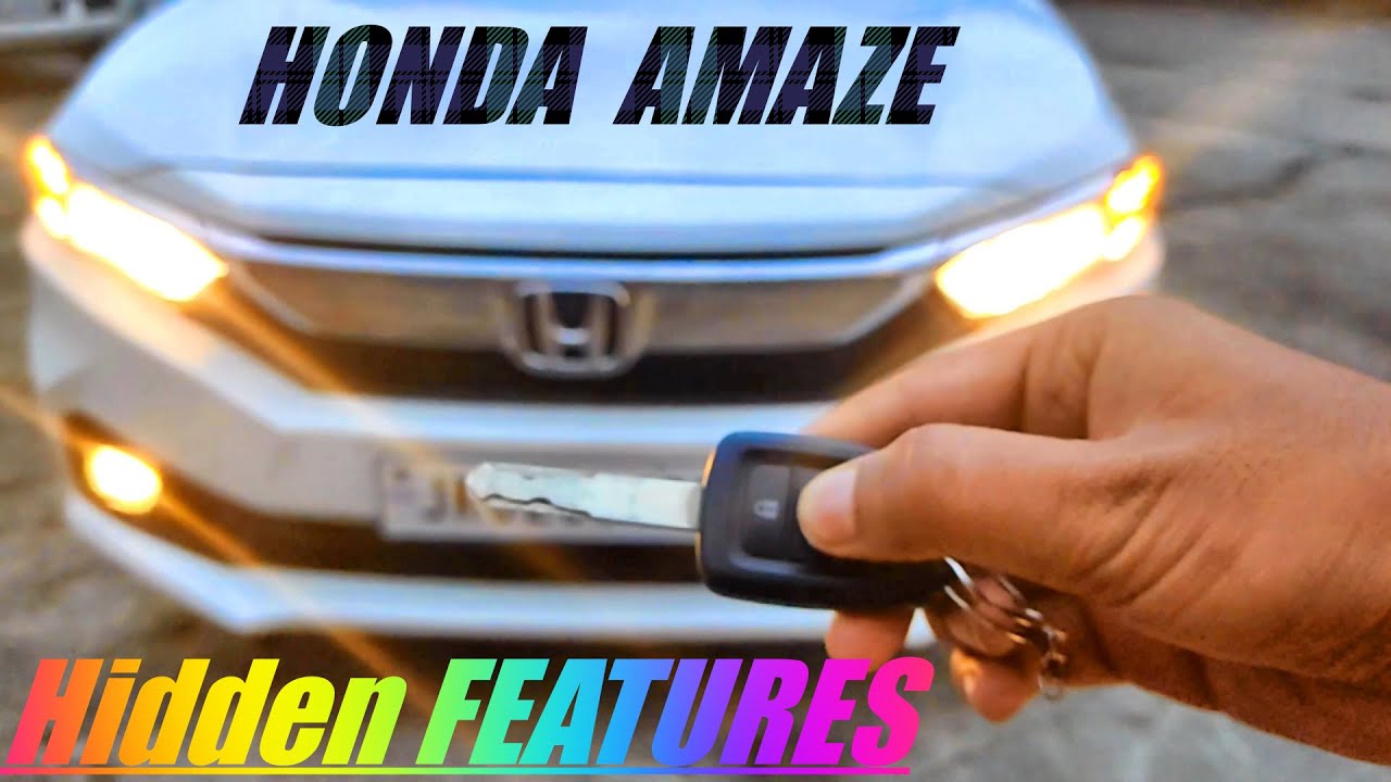 Honda Amaze hidden features 2021 | Cars hidden features latest