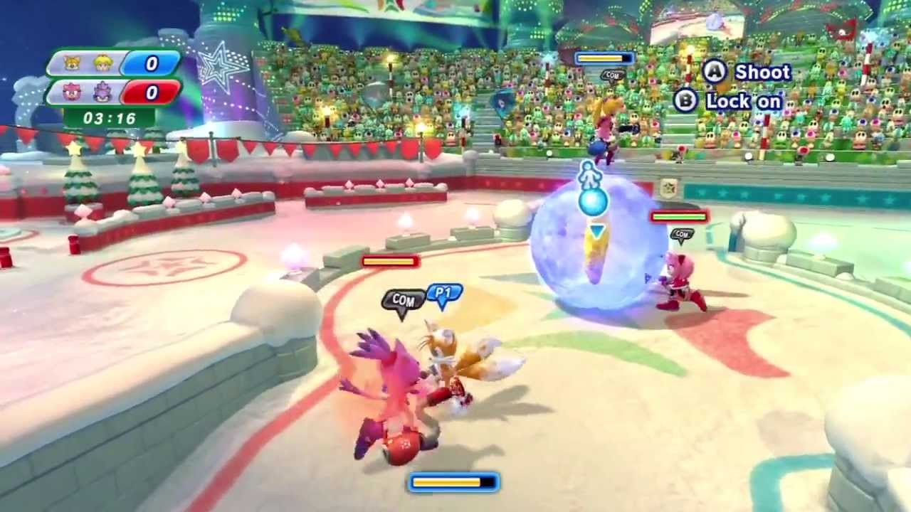[Mario & Sonic Sochi 2014] Snowball Scrimmage