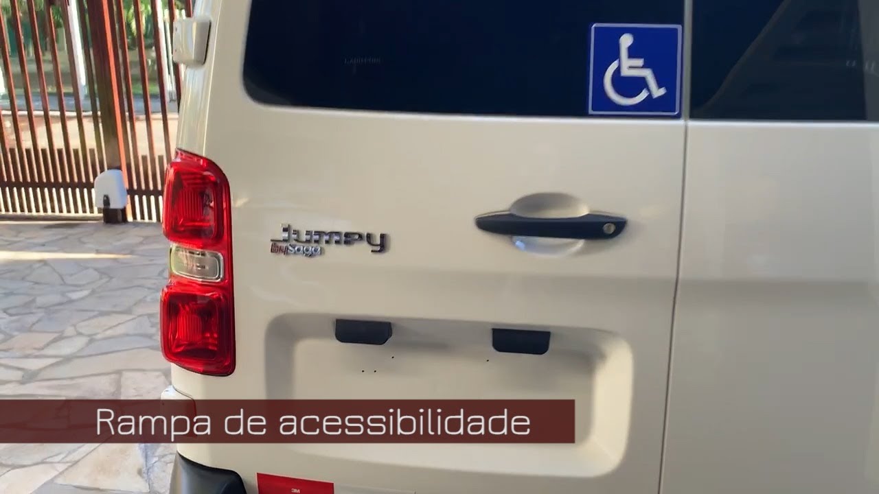 Rampa de acessibilidade para vans