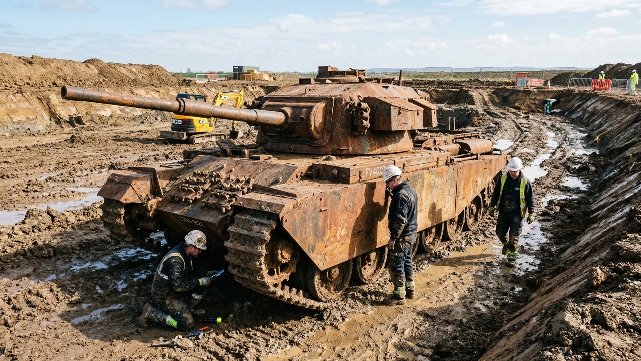 Miraculous Salvage: The Ultimate Centurion Tank Recovery & Satisfying Rust Removal Tank Restoration