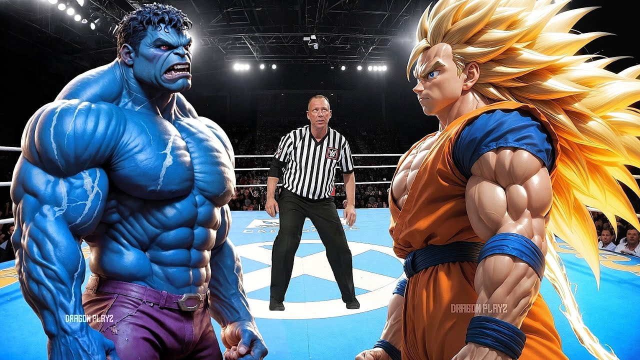 BLUE HULK VS GOKU - EPIC BATTLE