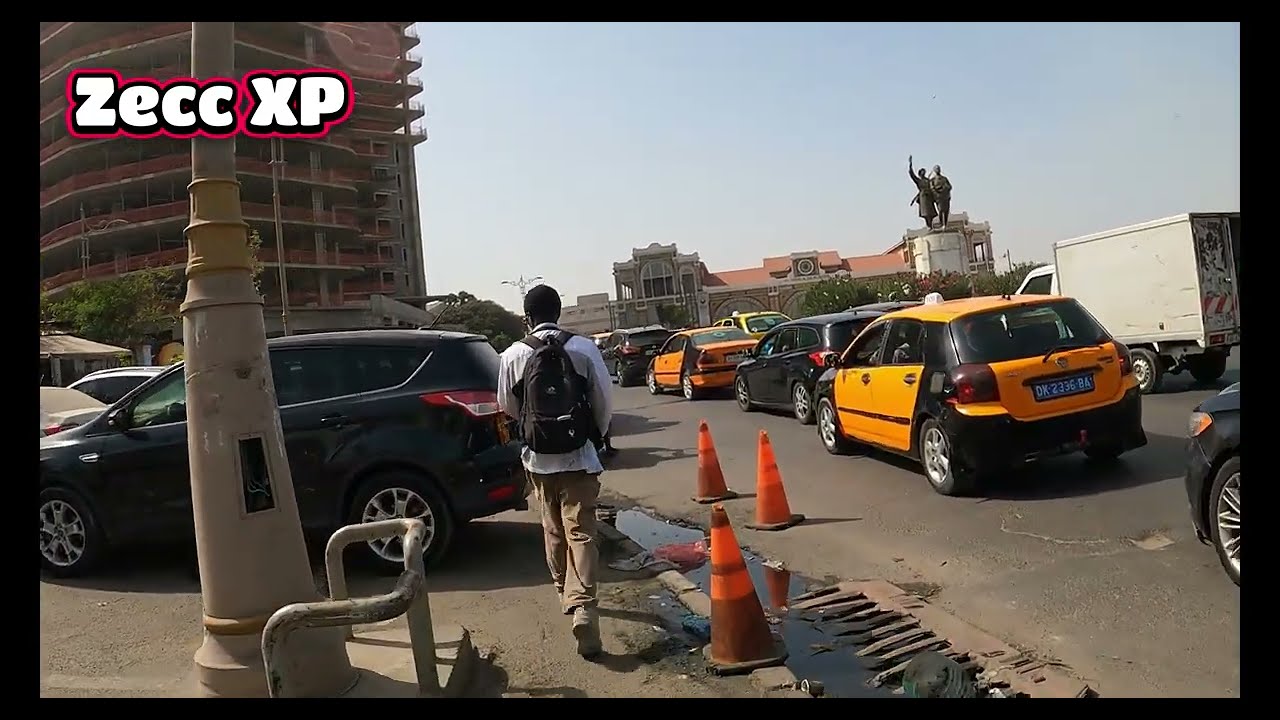 EP1 - SENEGAL - Dakar - Promenade dans les rues de Dakar ,