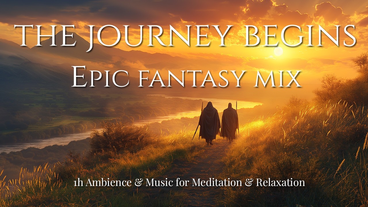 The Journey Begins | Epic Fantasy Mix | 1h Ambience & Music for Meditation & Relaxation