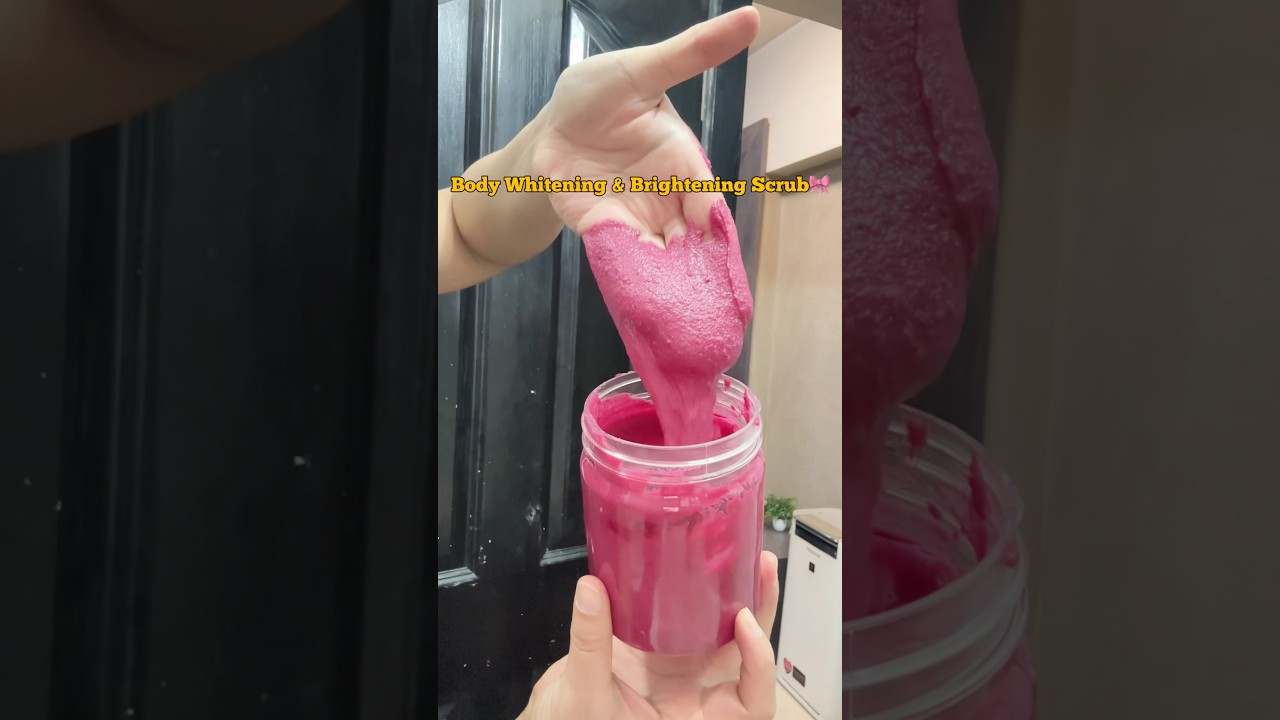 Body Whitening & Brightening Scrub❤️#bodyscrub #bodycare #shorts