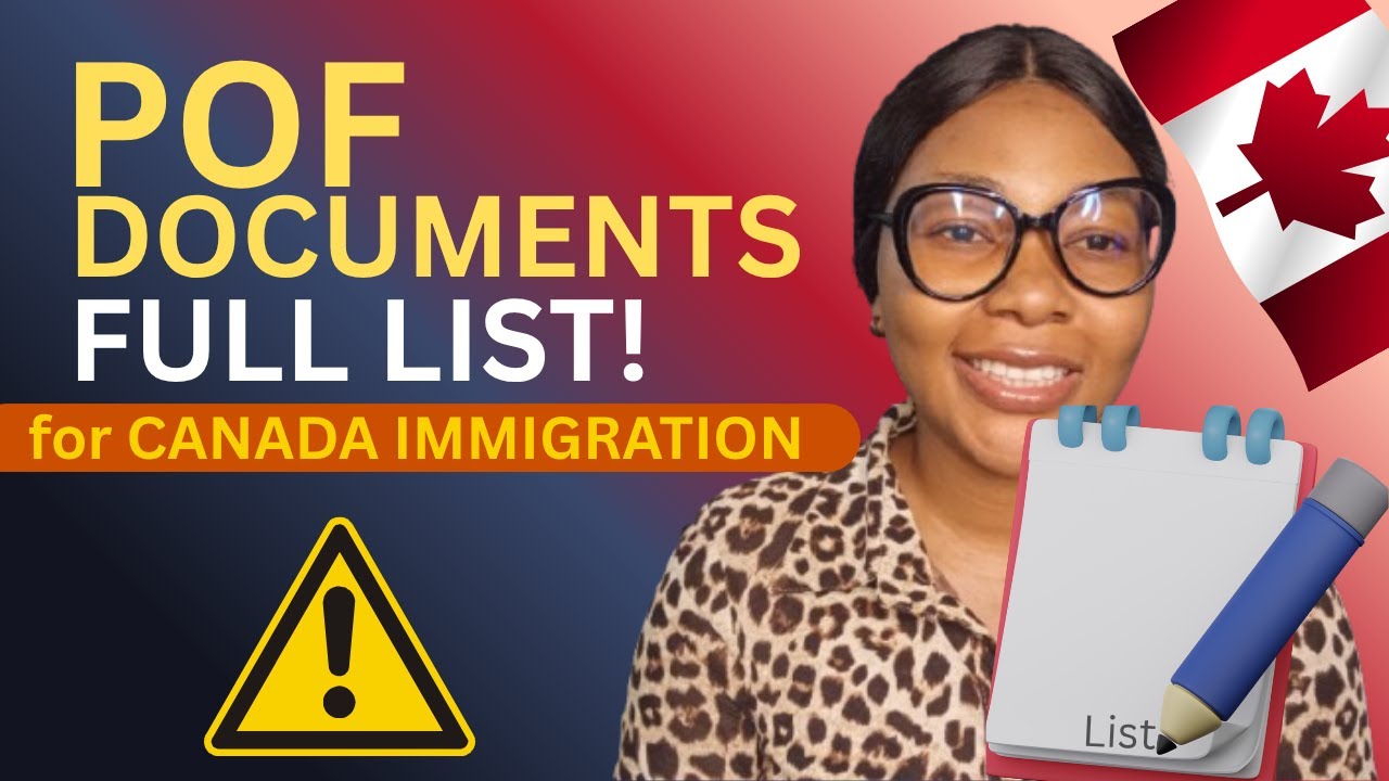How to Show PROOF OF FUNDS for Canada | DOCUMENT CHECKLIST & MISTAKES to AVOID 