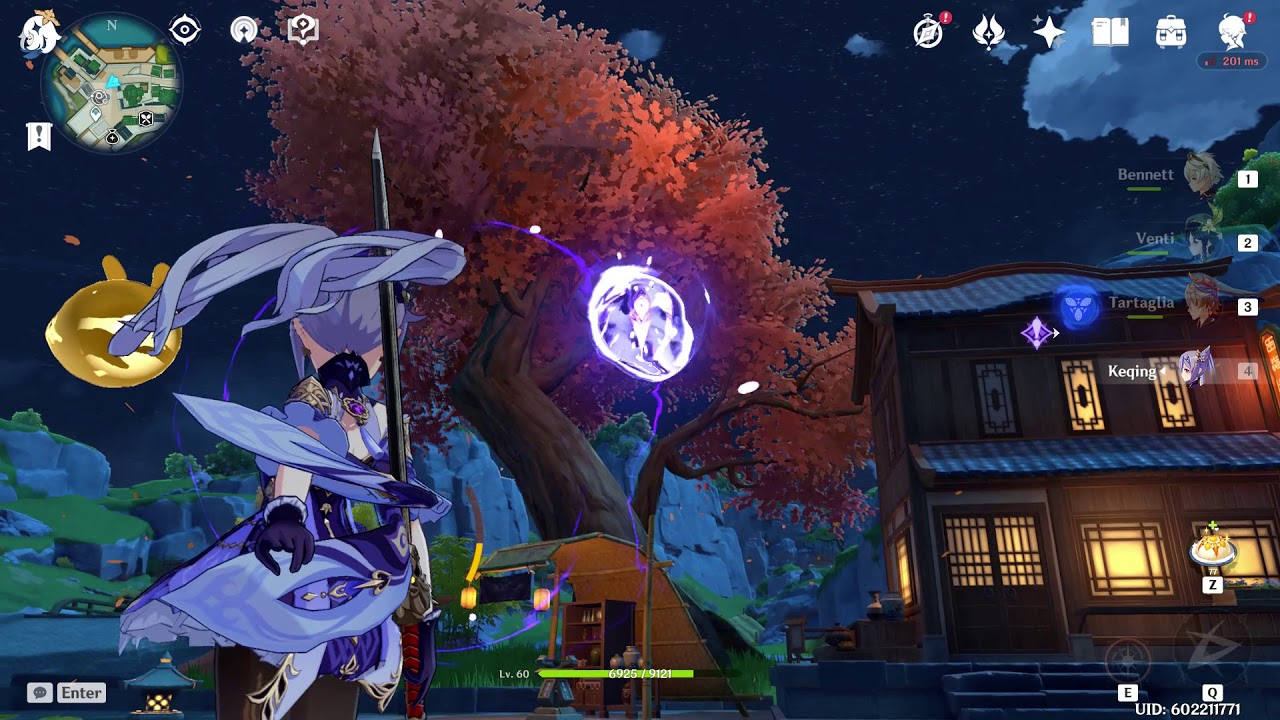 Keqing E Trick combo mastered