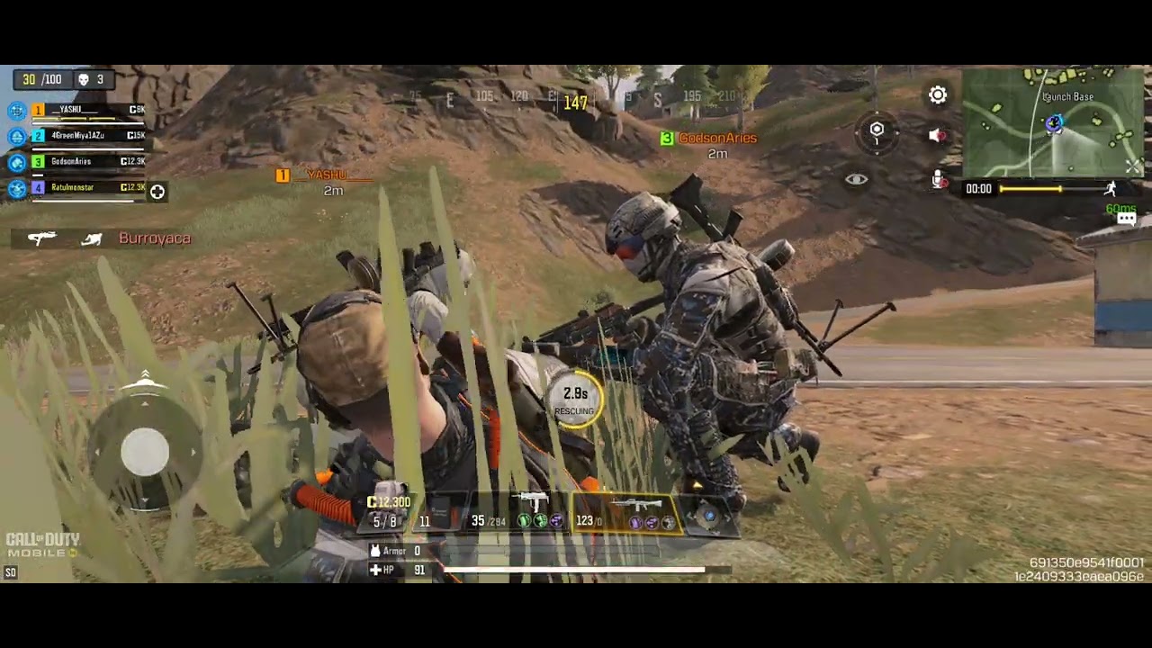 Battle Royale match in Call of Duty mobile✌️✌️😇😇 