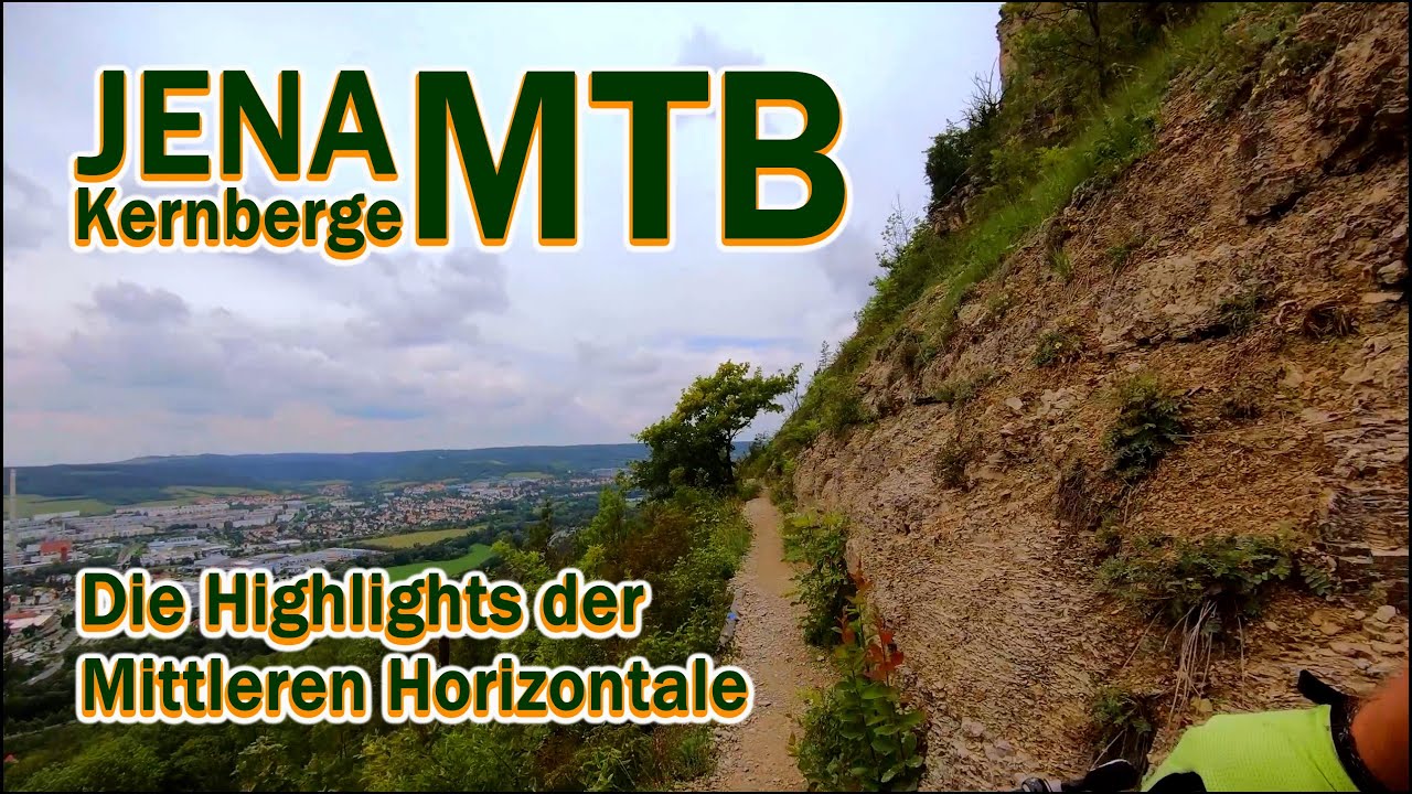 Jena Kernberge MTB Trails - Mittlere Horizontale Highlights