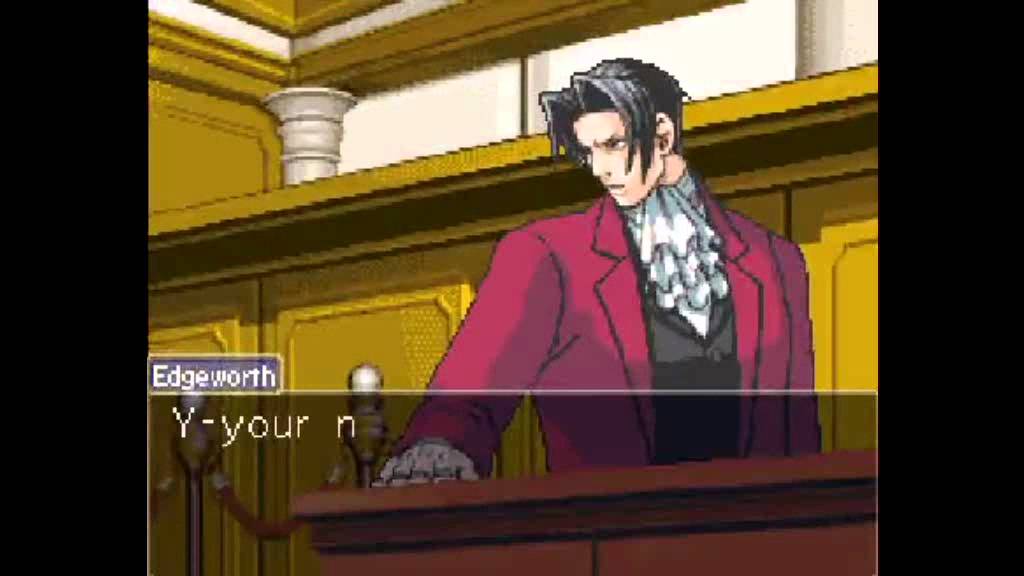 Wendy Oldbag took a fancy to Edgeworth.
