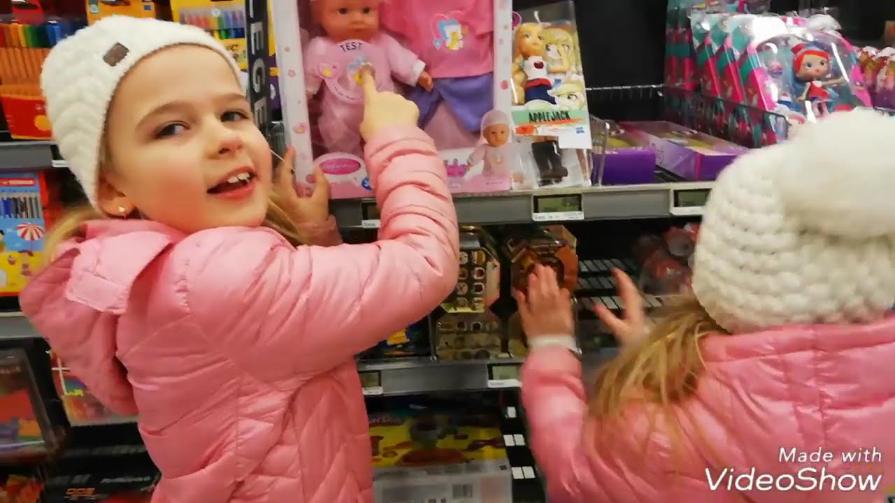 Jagten på en ny mobil📲Pigerne køber legetøj🛍️