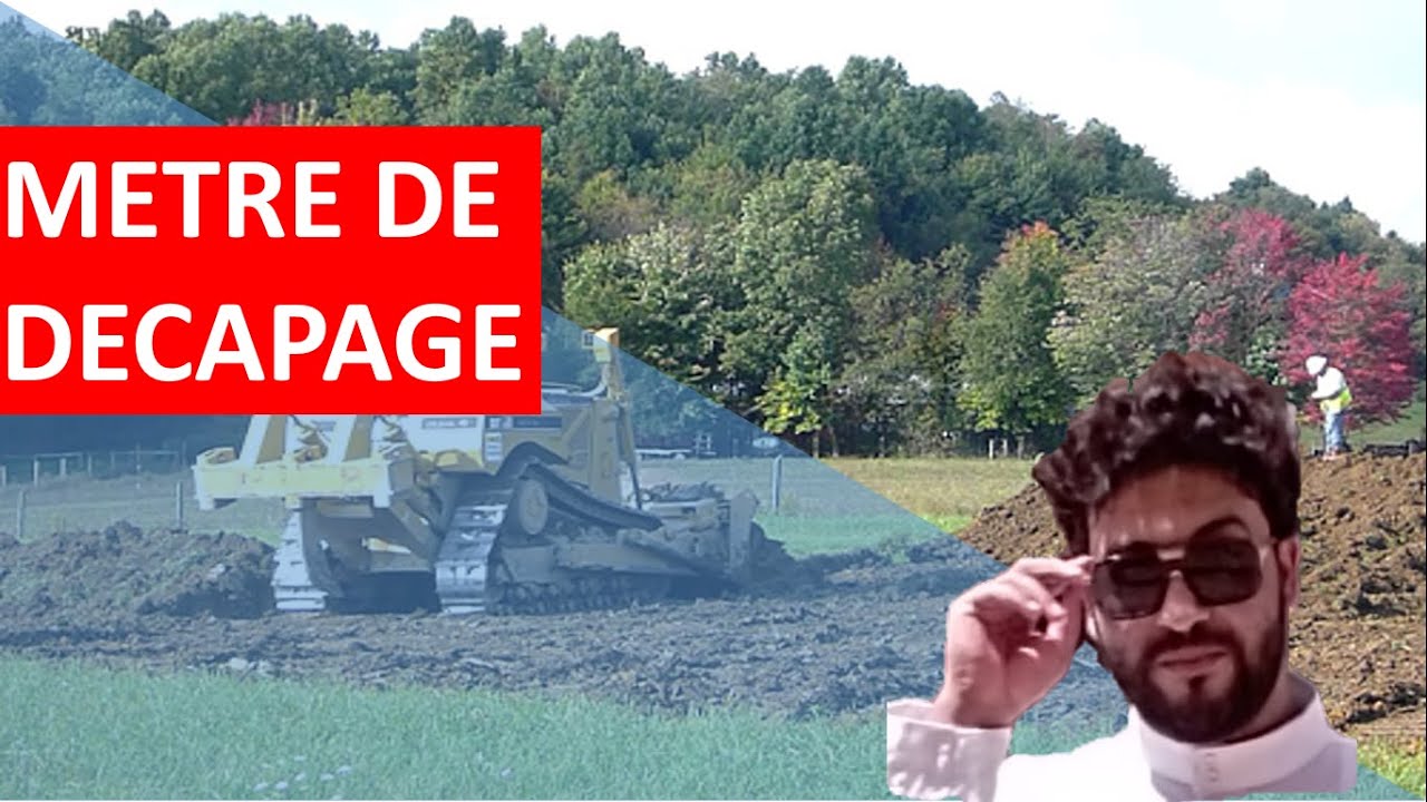 Métré CH4 Terrassement du bâtiment - Décapage-