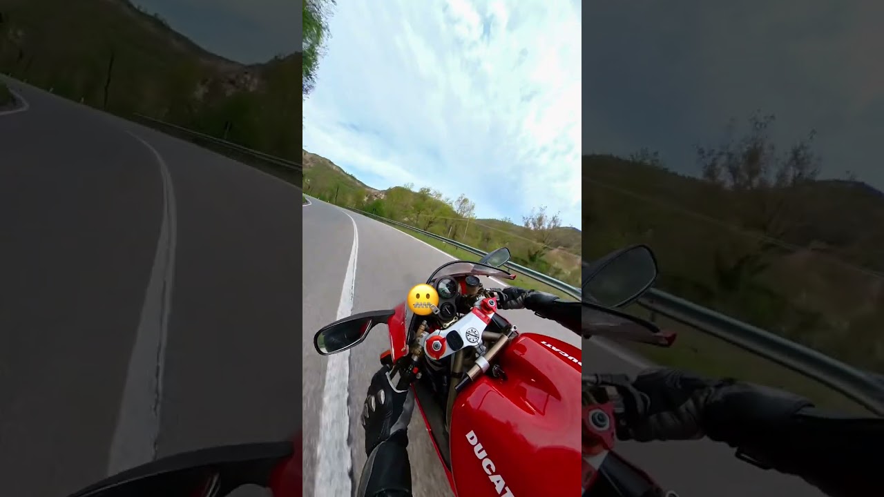 DUCATI 748 on the road