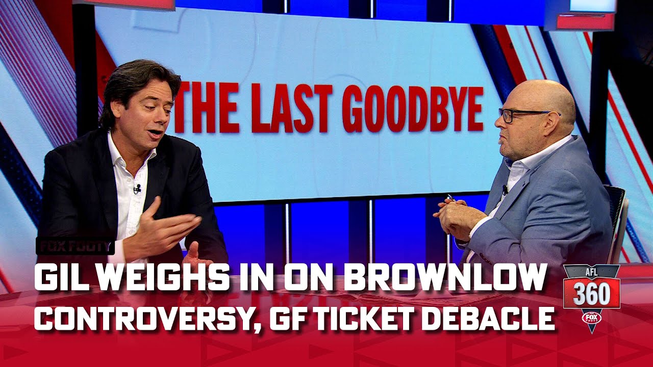 Gil whacks ‘disingenuous’ coaches in scathing Roos compo critique | Brownlow controversy 🏅 | AFL 360