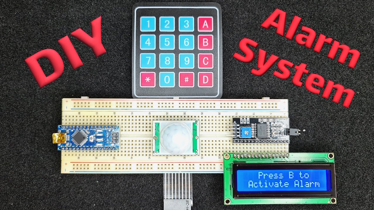 Amazing Security System | Alarm with Keypad