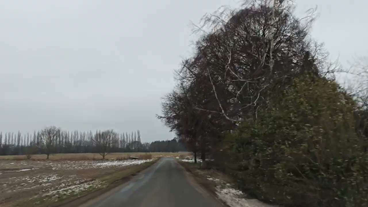 Driving in my car from Ladby to Holløse in Denmark. 4K 2160p. 05/02-2026