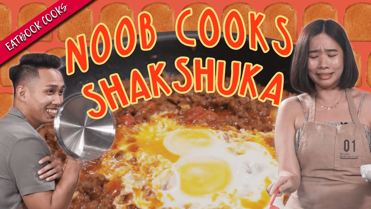 Noob Cook Tries Cooking Hafeez's Mum Recipe - Shakshuka | Noob Cooks | EP 4