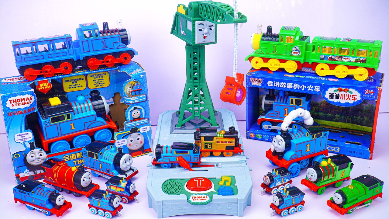 🚂💙 Thomas & Friends Track Toys Collection ASMR | Thomas & Cranky’s Talking Delivery Adventure 🚂🟢