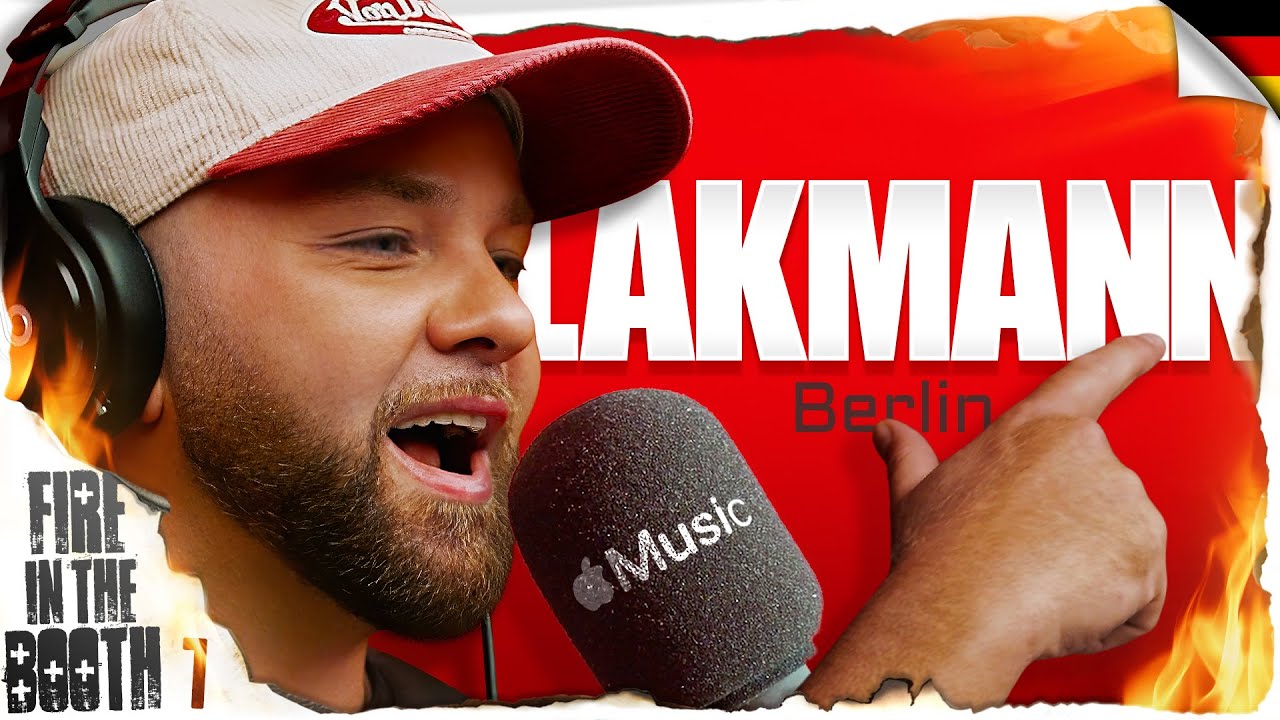 HYPED presents... Fire in the Booth Germany 🇩🇪 Lakmann