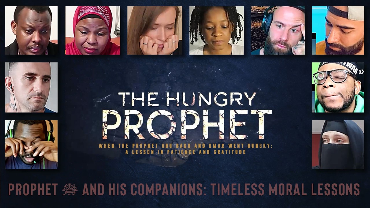 Когда пророк Мухаммед ﷺ, Абу Бакр и Умар были голодны! Вечные моральные уроки | Подборка реакций
