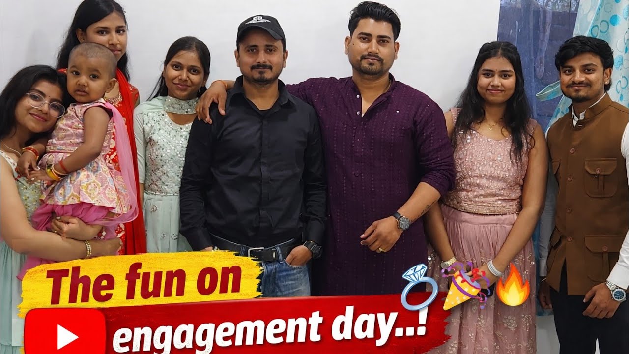 The fun on Engagement Day..!💍💎 ||😱😱||