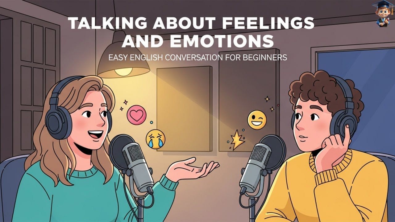 Talking About Feelings and Emotions | Easy English Conversation for Beginners