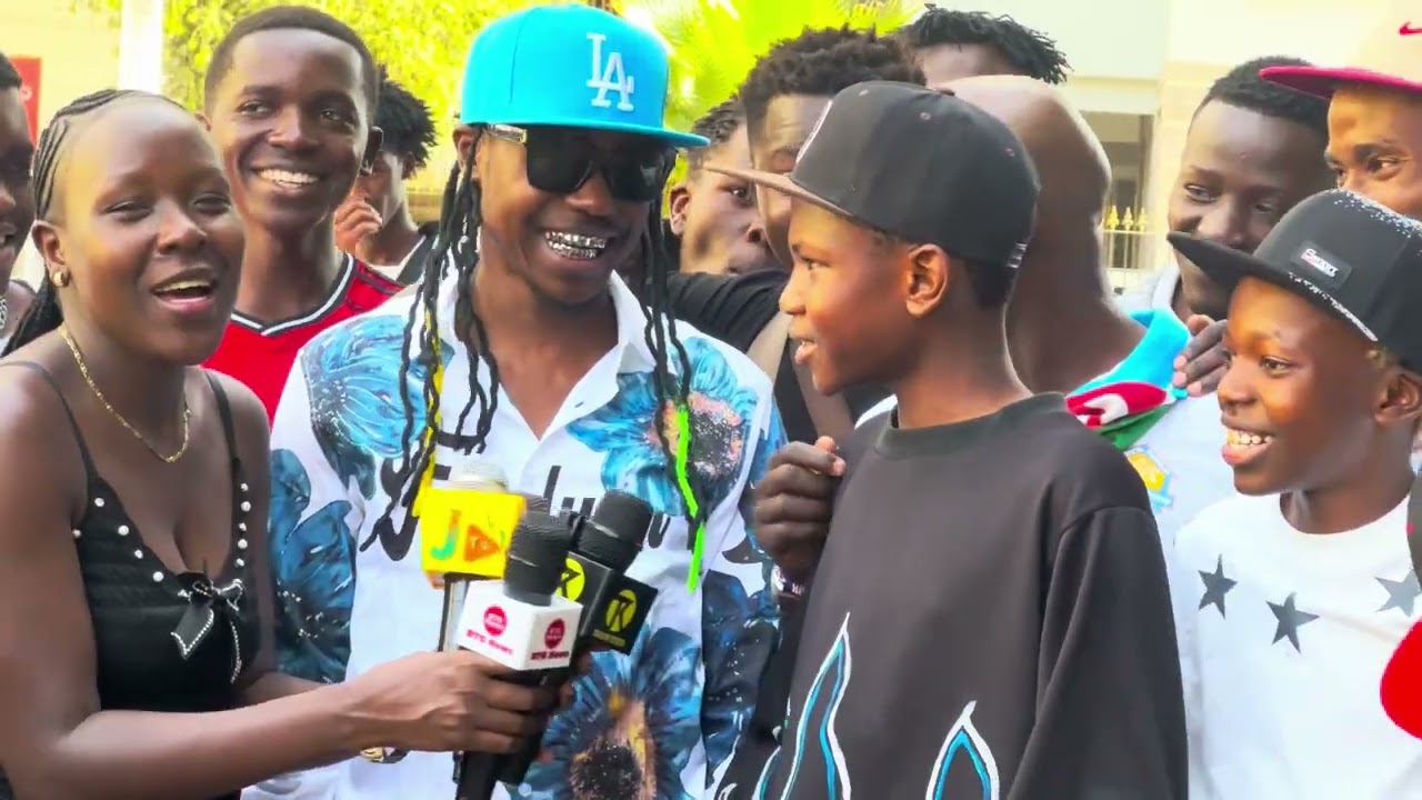 EKODYDDA'S KIDS SURPRISES HIM LIVE ON CAMERA LEAVES CBD AT STAND STILL 