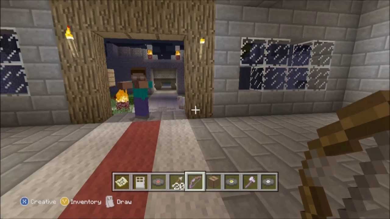 Minecraft Xbox 360 Edition Funny Herobrine Prank/Troll!!