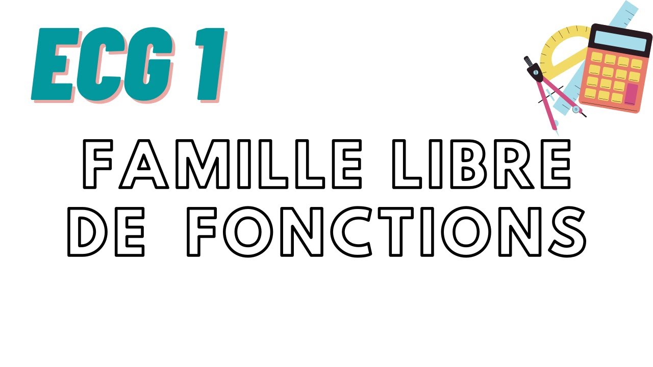 Famille libre de fonctions (exercice)