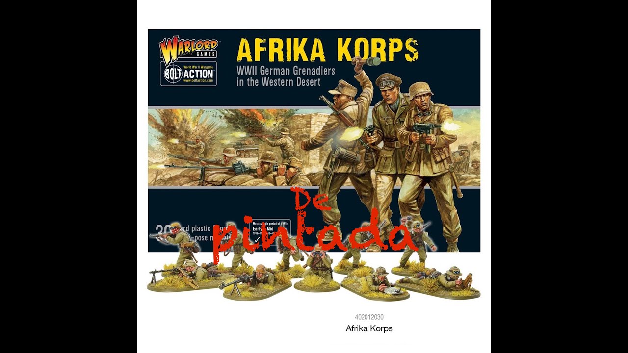 DE PINTADA - Bolt Action Afrika Korps