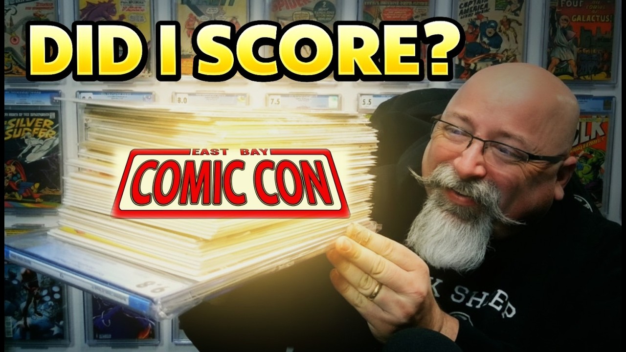 Hunting for Keys & Grails at Eastbay Comic Con! (Full Haul + Show Floor)