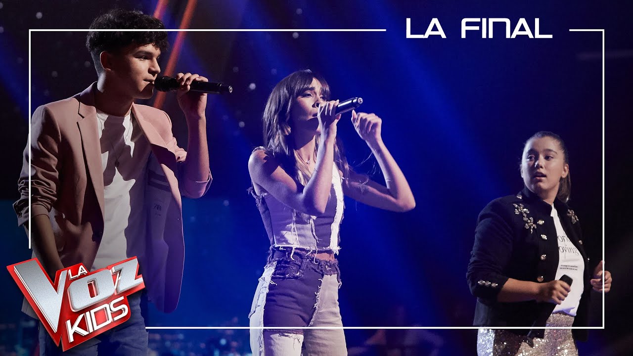Aitana, Manuel y Rocío cantan 'Más de lo que aposté' | Final | La Voz Kids Antena 3 2021
